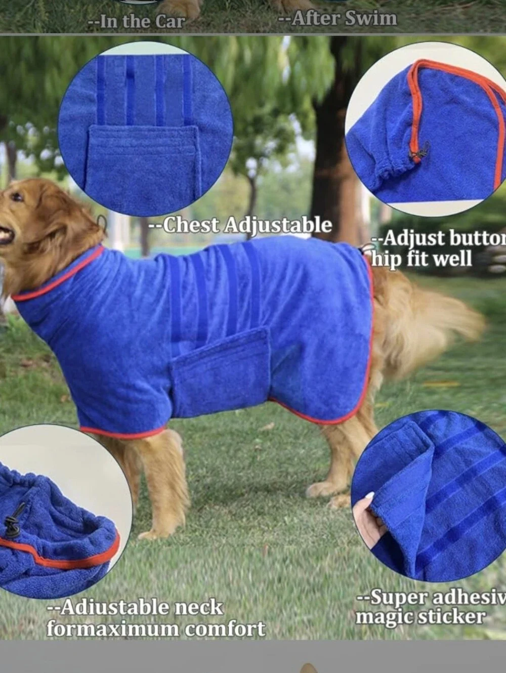beautyzoo comfortable blue